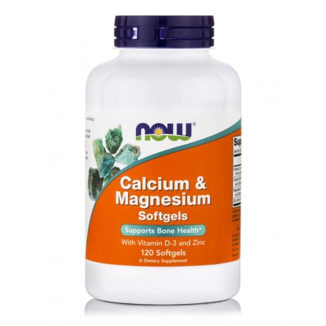 CALCIUM & MAGNESIUM - 120 SOFTGELS