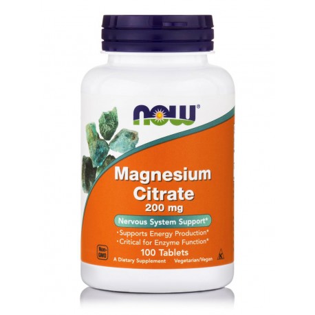 MAGNESIUM CITRATE 200MG - 100 Tabs