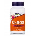 C-500 W/ ROSEHIPS, NON-GMO VEGAN | 100 TABLETS