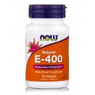 E-400 IU NATURAL, NON-GMO | 50 SOFTGELS